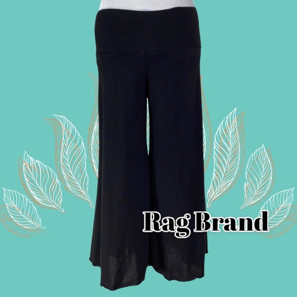 Rag Brand wide leg cropped high rise pants NEW S - Picture 7 of 7